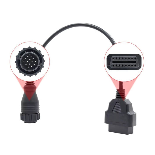 OBD2 adapterkabel til Mercedes-Benz 14 pin