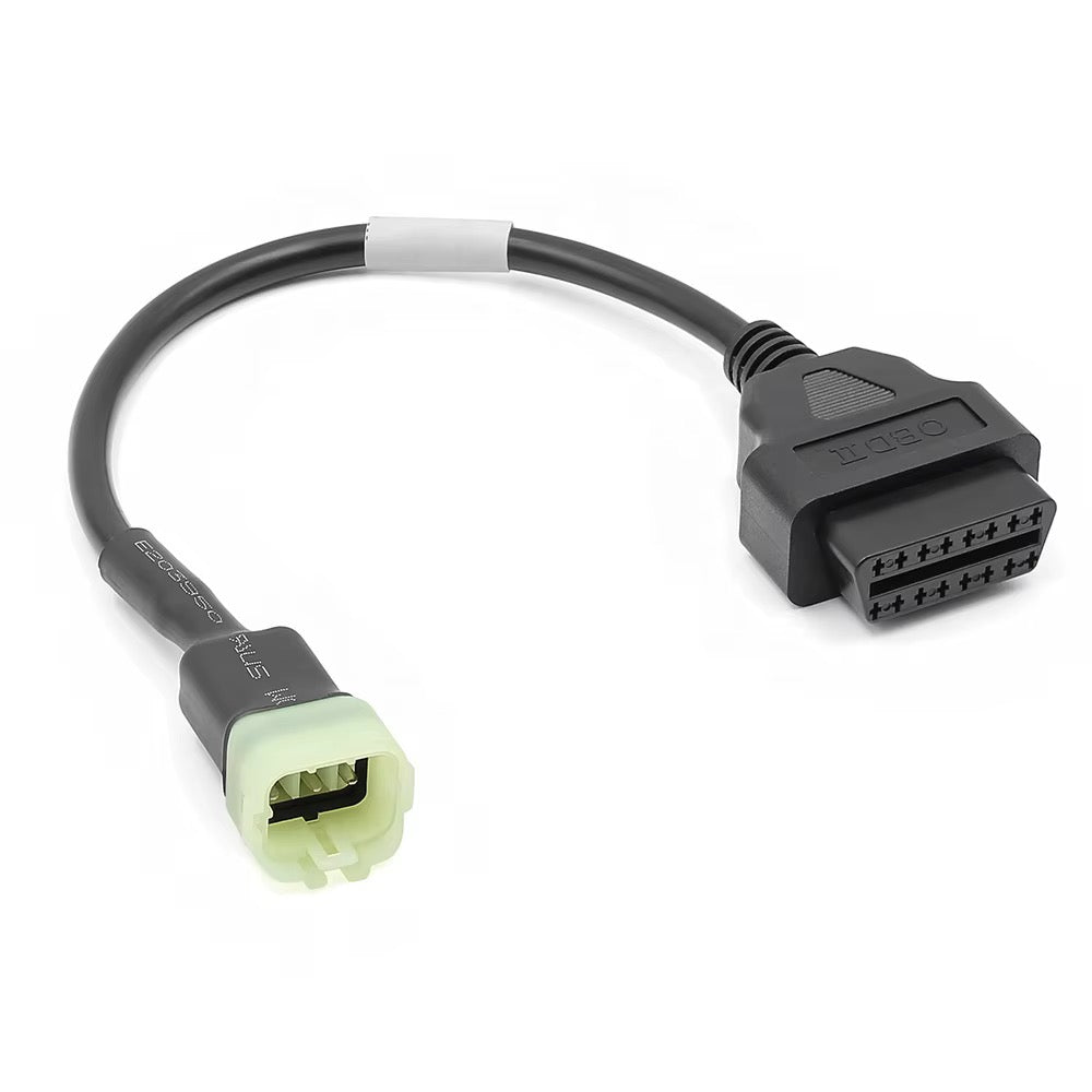 OBD2 adapterkabel til Kawasaki motorsykkel 6 pin