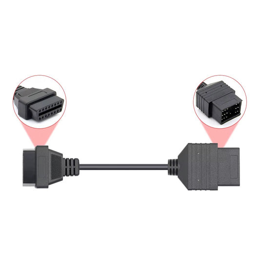 OBD2 adapterkabel til Toyota 17 pin