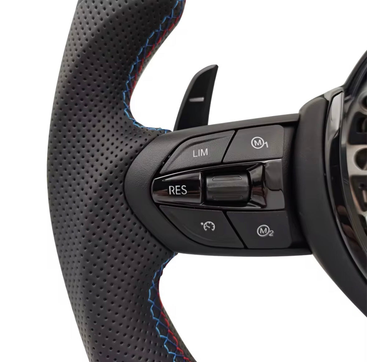 BMW M-Performance Ratt | Skinn & Perforert Skinn