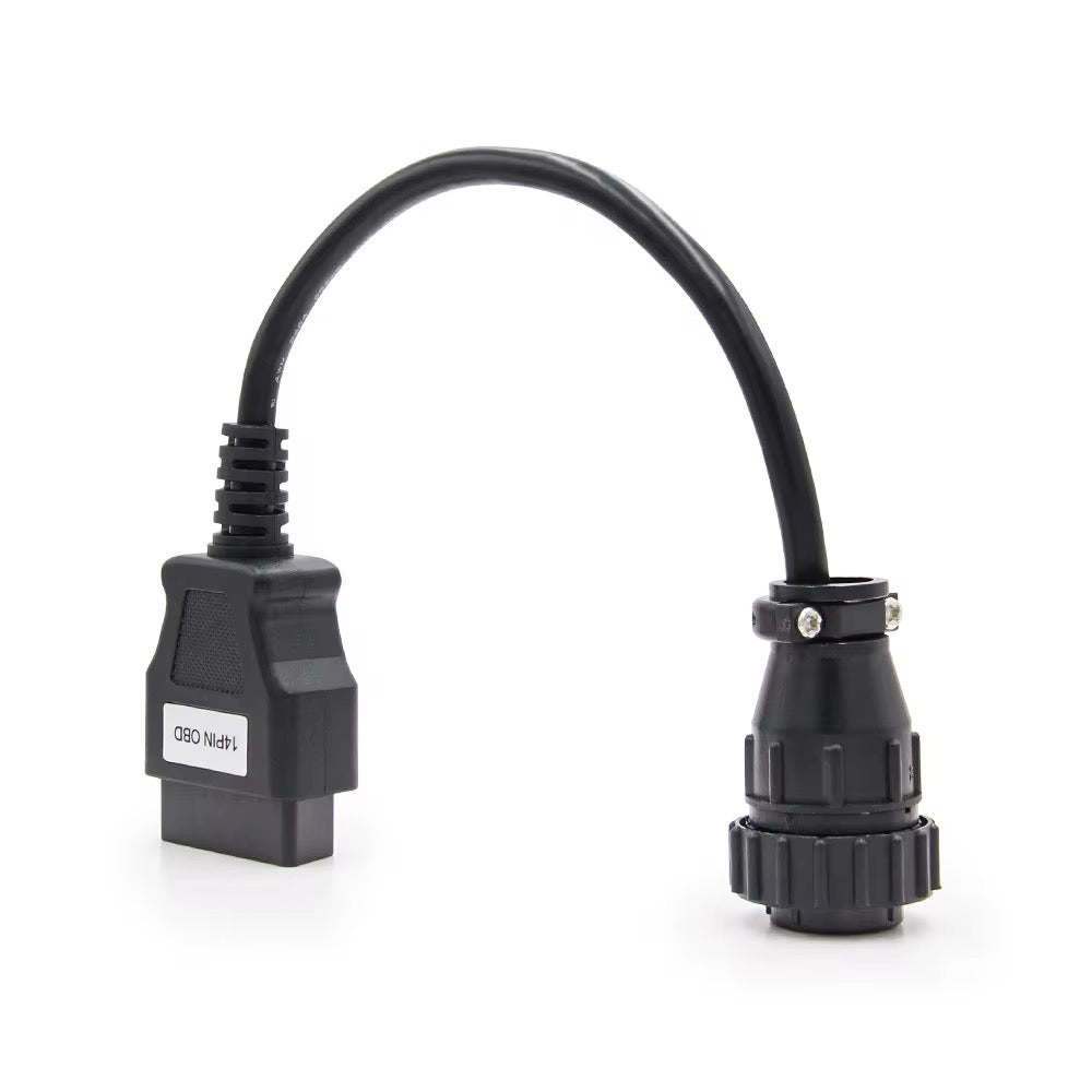 OBD2 adapterkabel til Mercedes-Benz lastebil 14 pin
