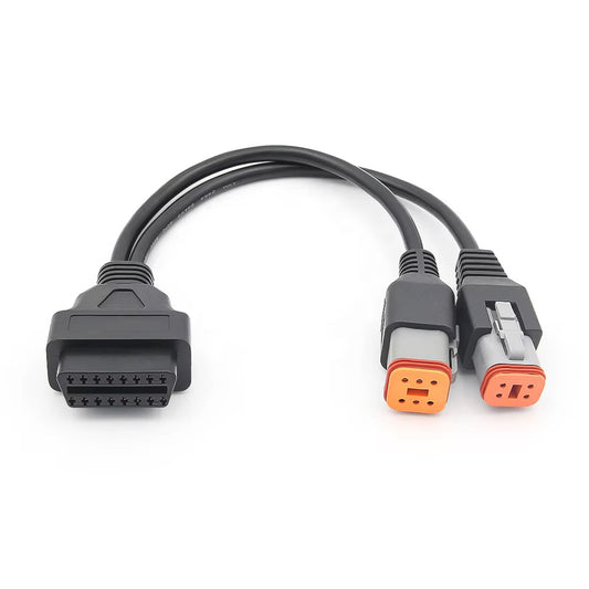 OBD2 adapterkabel til Harley Davidson 4 pin og 6 pin