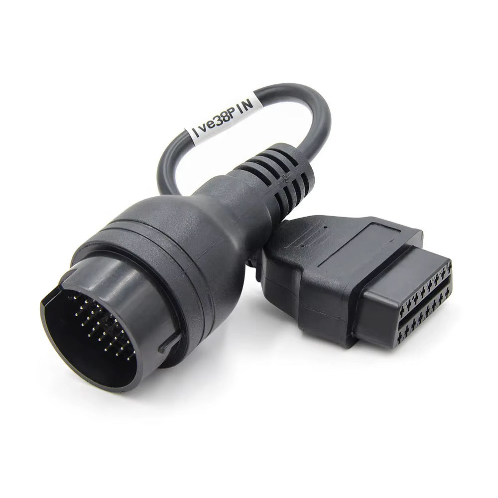 OBD2 adapterkabel til Iveco lastebil 38 pin