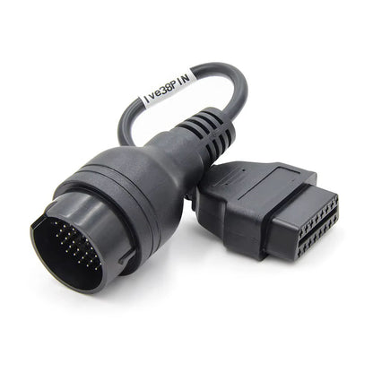 OBD2 adapterkabel til Iveco lastebil 38 pin