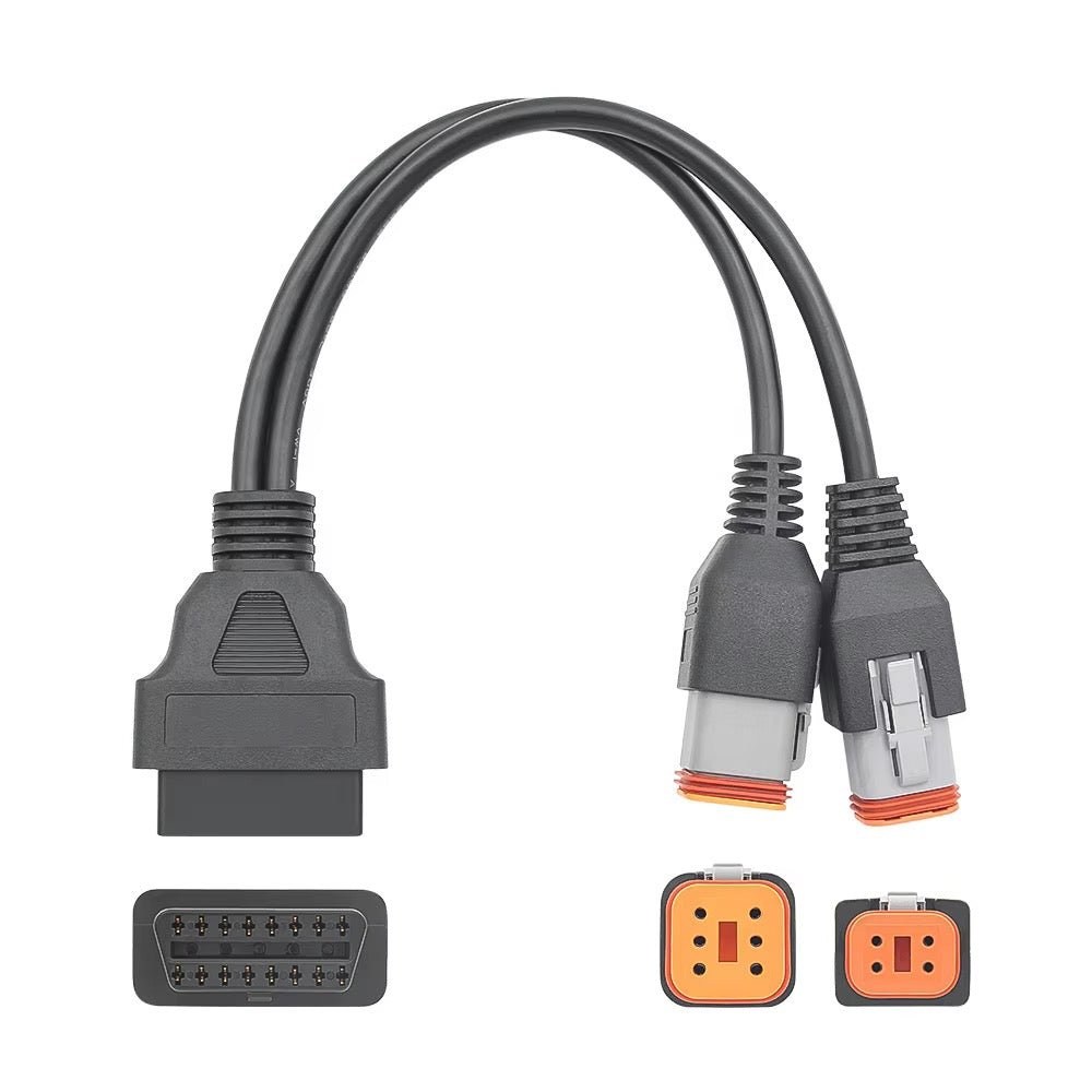 OBD2 adapterkabel til Harley Davidson 4 pin og 6 pin