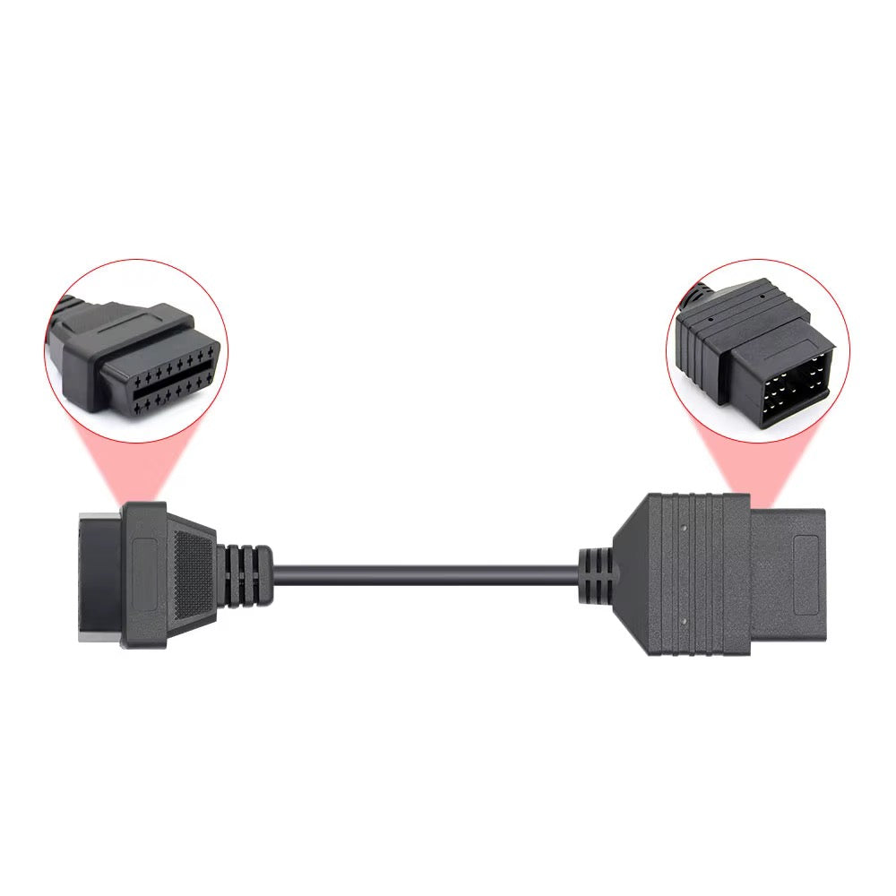 OBD2 adapterkabel til Toyota 17 pin