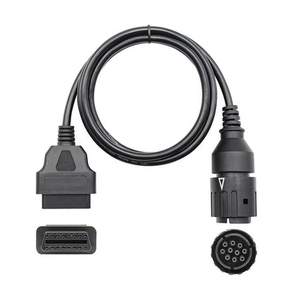 OBD2 adapterkabel til BMW motorsykkel 10 pin