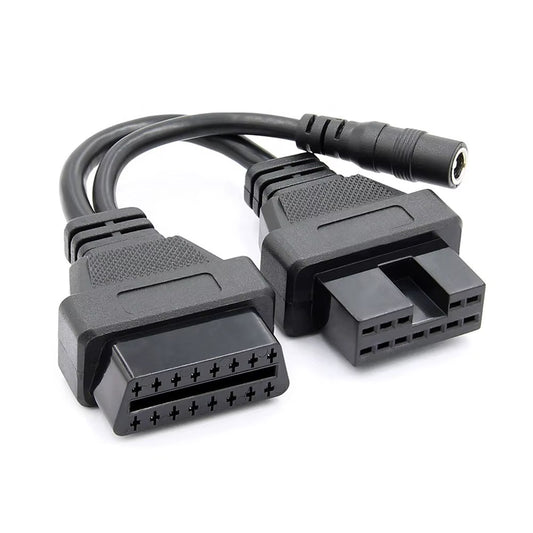 OBD2 adapterkabel til Mitsubishi 12 pin