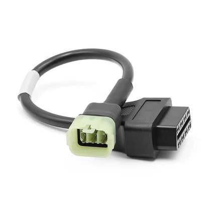 OBD2 adapterkabel til Kawasaki motorsykkel 6 pin
