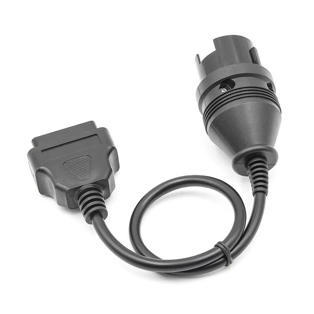 Mercedes Benz 38 pin diagnosekontakt til 16 pin OBD2-tilkobling
