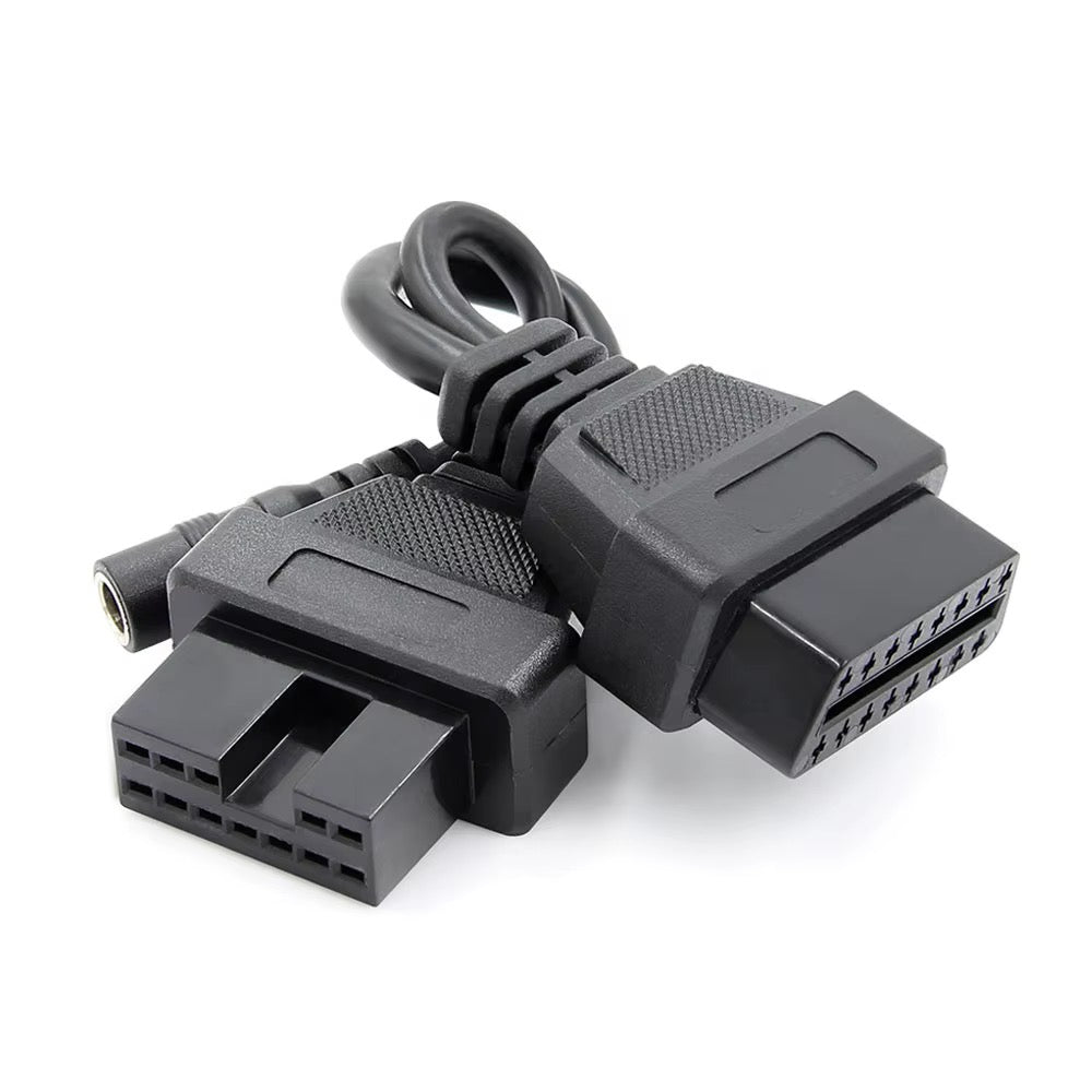 OBD2 adapterkabel til Mitsubishi 12 pin