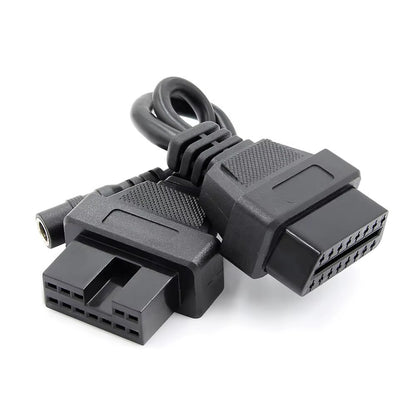 OBD2 adapterkabel til Mitsubishi 12 pin