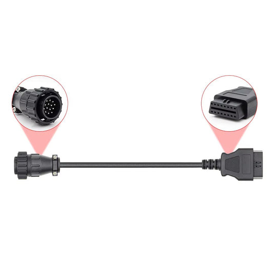OBD2 adapterkabel til Mercedes-Benz lastebil 14 pin