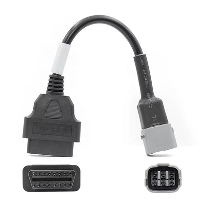 OBD2 adapterkabel til Suzuki motorsykkel 6 pin