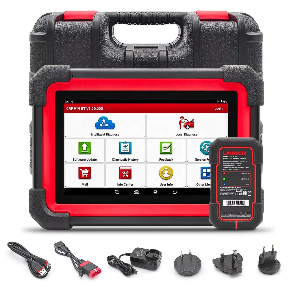 LAUNCH X431 CRP919E BT,  Diagnoseverktøy med Bluetooth