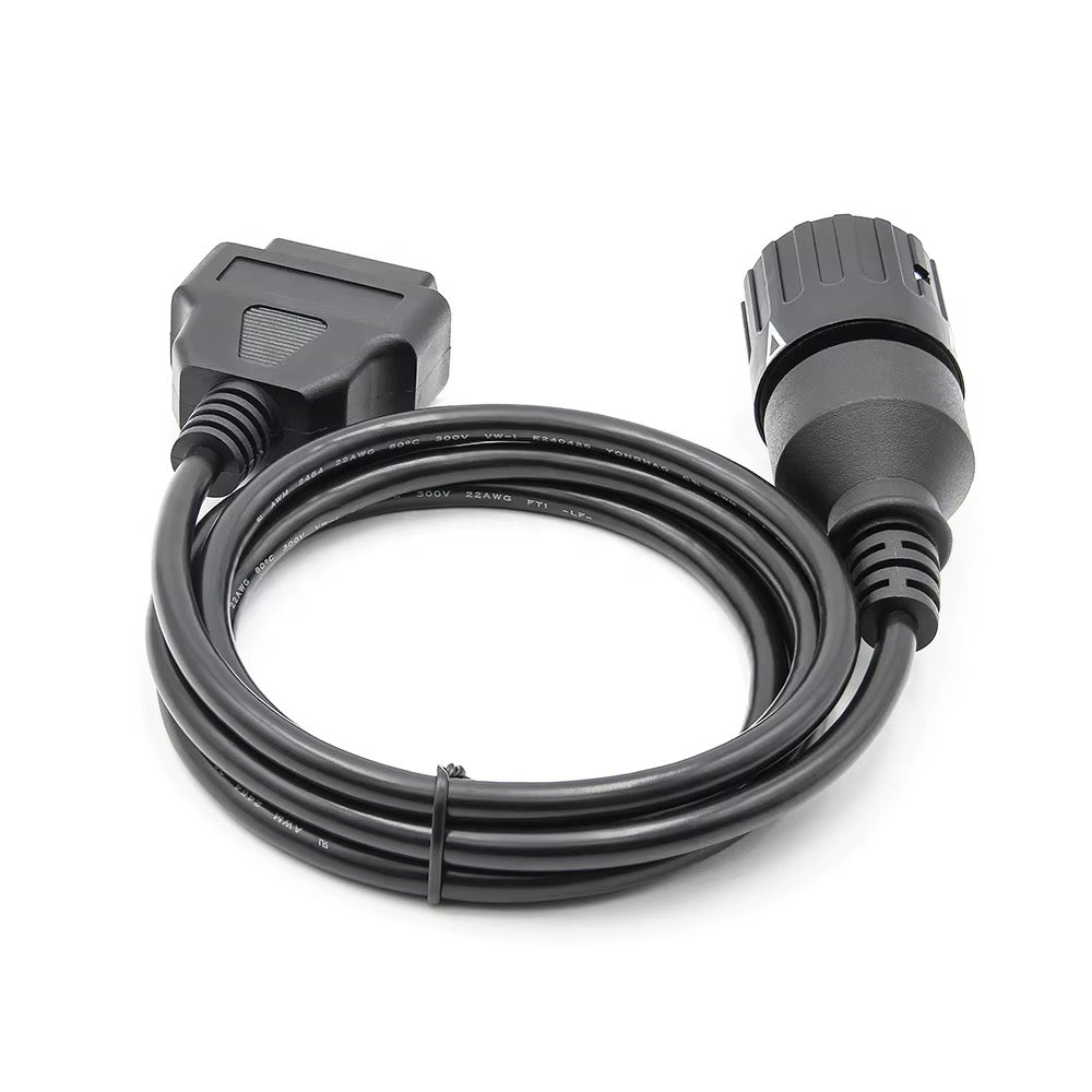 OBD2 adapterkabel til BMW motorsykkel 10 pin