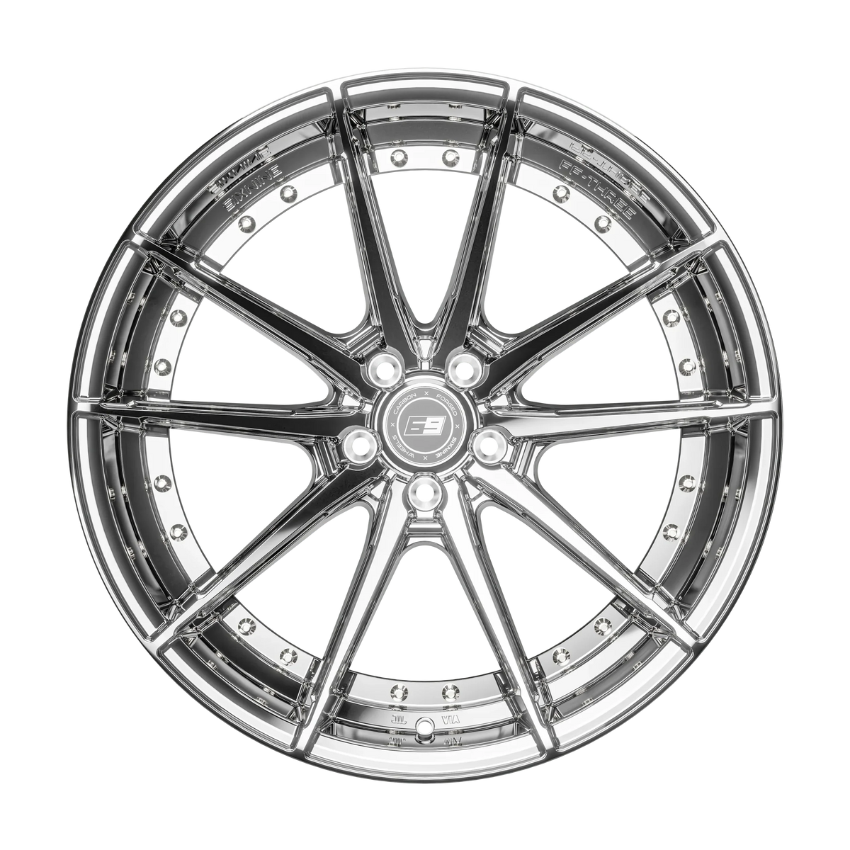 SixNine FF-THREE 20" Komplett Felgsett | BMW 5-serie G30/G31