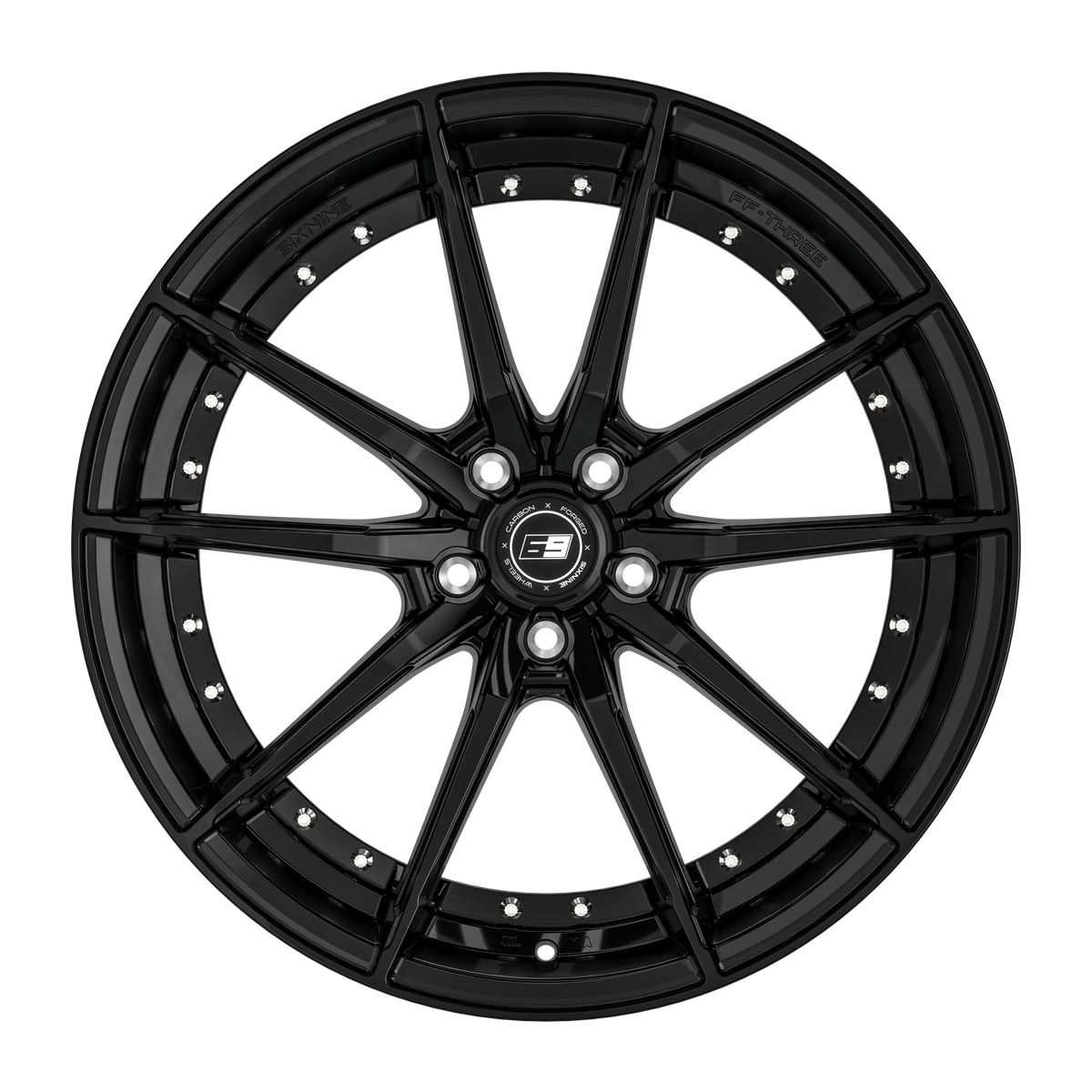 SixNine FF-THREE 21" Komplett Felgsett | BMW 5-serie G30/G31