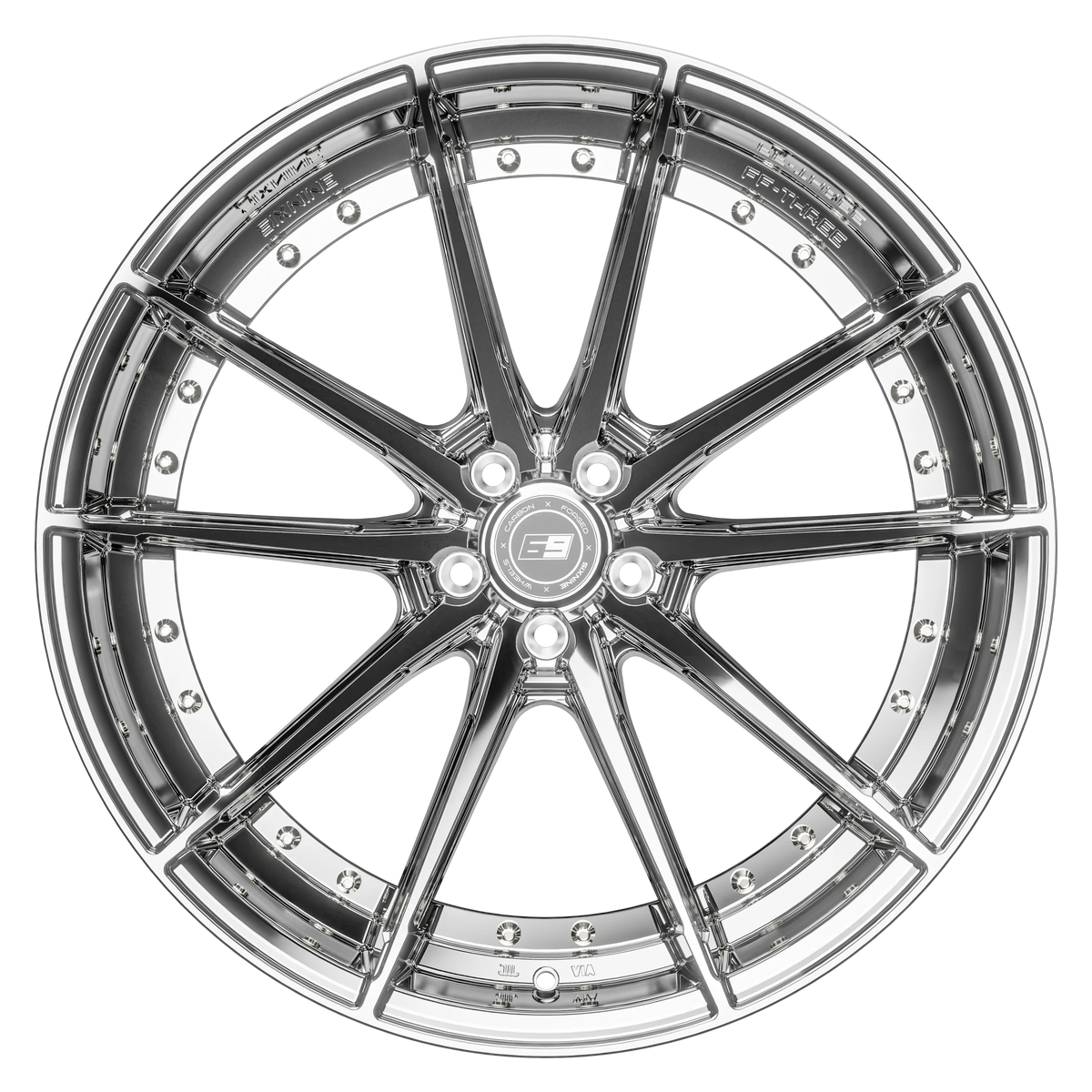 SixNine FF-THREE 22" Komplett Felgsett | BMW M5 G90/G99