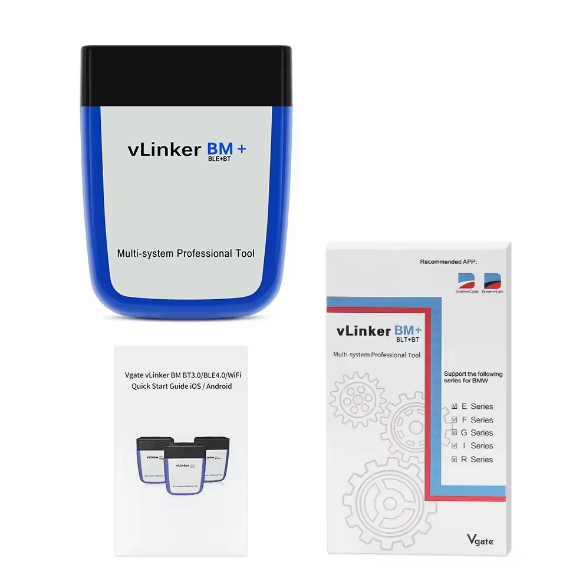 OBD2 vLINKER BM+ Bluetooth 3.0 | BLE+BT 4.0