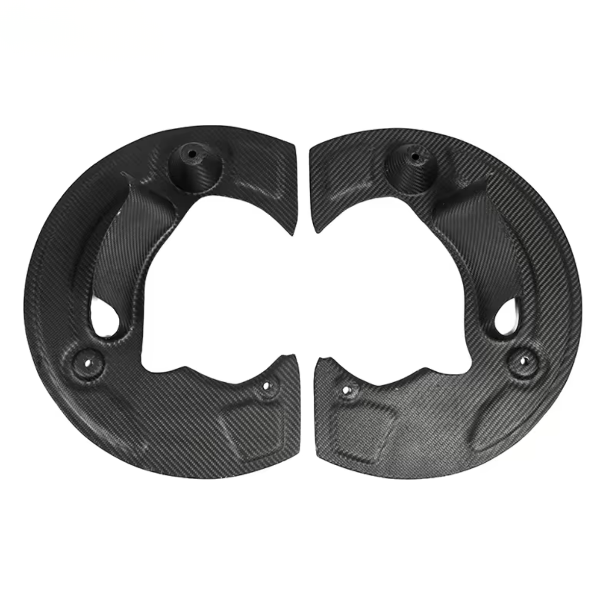 Bremsskjold i Dry Karbon Foran G8x