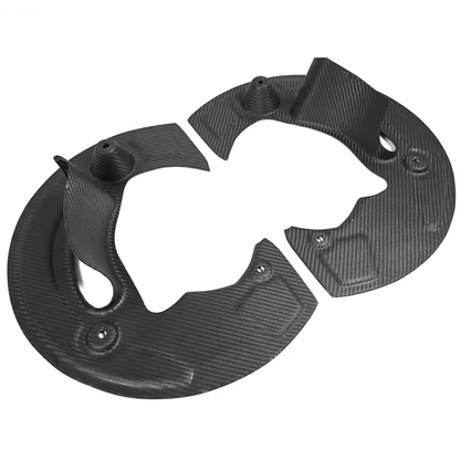 Bremsskjold i Dry Karbon Foran G8x